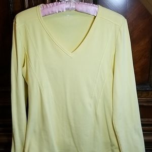 Jones New York Sport Cotton Spandex Knit Shirt